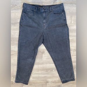 American Eagle black corduroy pants